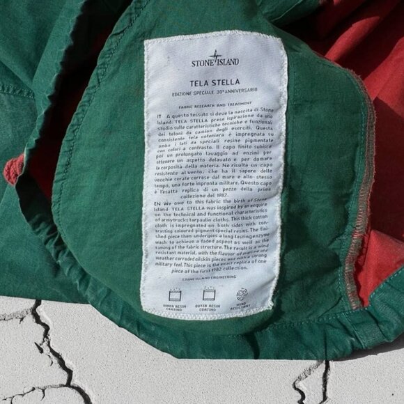 Stone Island Tela Stella Archive ‘30 University Jacket’ size L - Picture 13 of 14